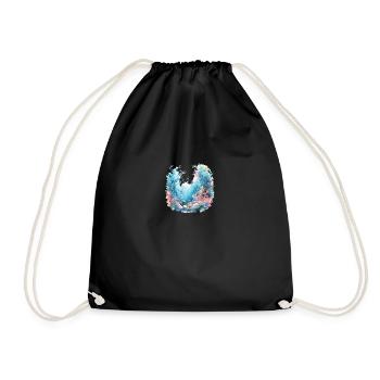 Underwater - Drawstring Bag - black - Front