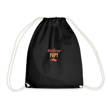 Meilleur Papy - Sac de sport léger - noir - Devant