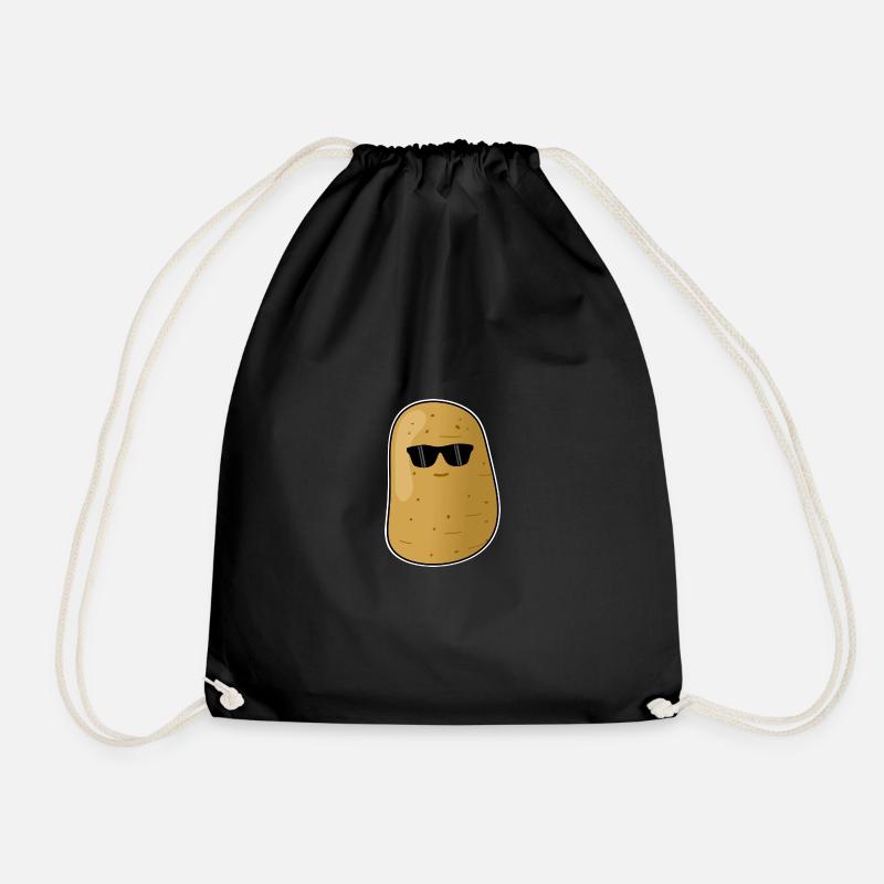 Coole Kartoffel - Turnbeutel - Schwarz