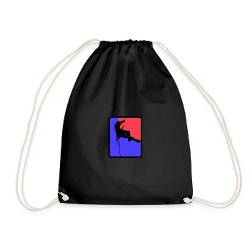 Escalade Paroi rocheuse Alpinisme - Sac de sport léger - noir - Devant