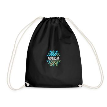 Naila Naila - Drawstring Bag - black - Front