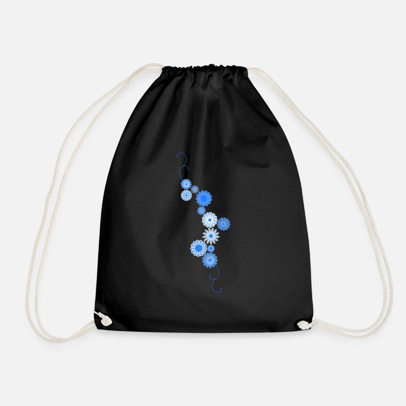Fleur - Sac de sport léger - noir