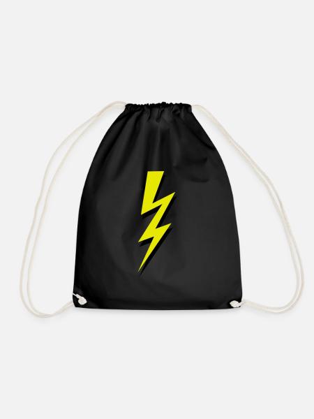 éclair - Sac de sport léger - noir