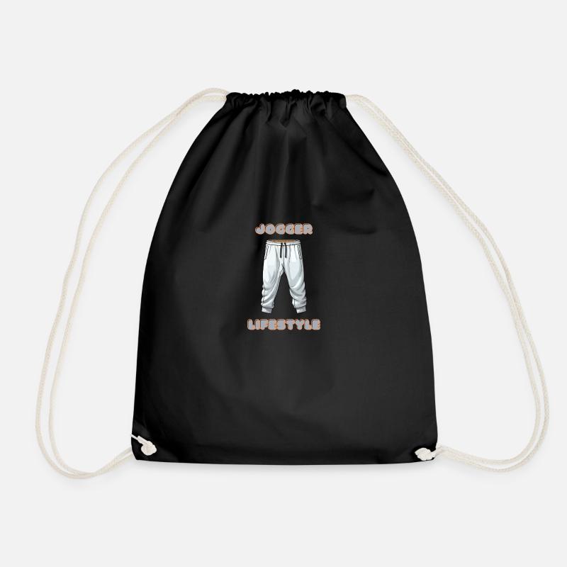 Jogger Lifestyle - Turnbeutel - Schwarz