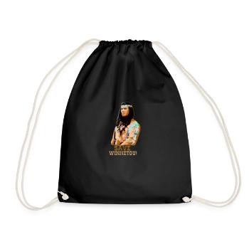 Enregistrer Winnetou,Winnetou,Indianer,Illustration - Sac de sport léger - noir - Devant