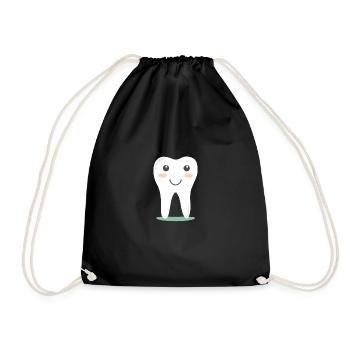La dent magique - Sac de sport léger - noir - Devant