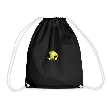 poire - Sac de sport léger - noir - Devant