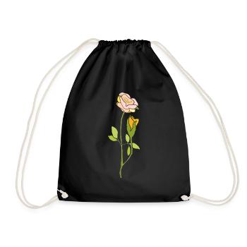 Rose - Sac de sport léger - noir - Devant