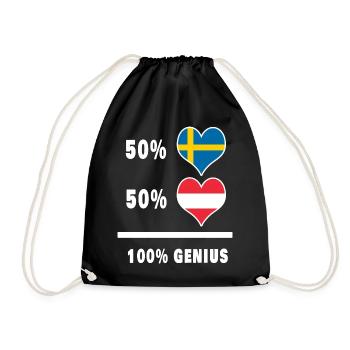 Ingenium/cadeau suédois et autrichien - Sac de sport léger - noir - Devant