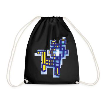 DOUZE CAT - Sac de sport léger - noir - Devant
