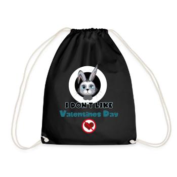 Bad rabbit - Drawstring Bag - black - Front