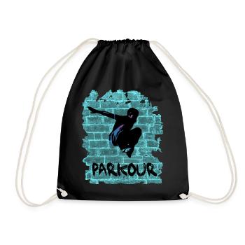 Parkour - Sac de sport léger - noir - Devant