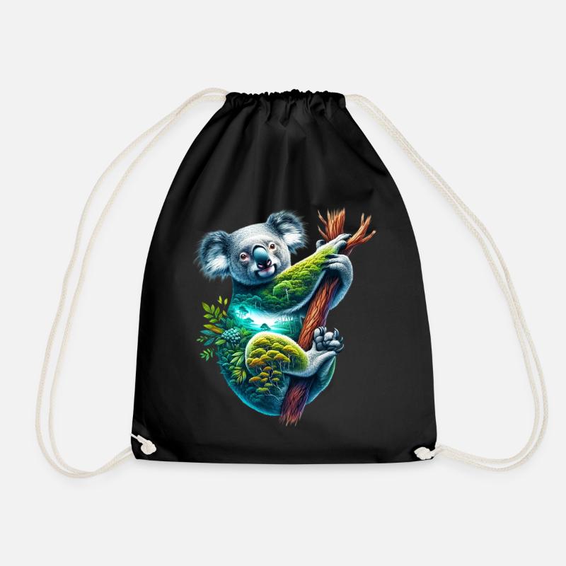 Koala - Sac de sport léger - noir