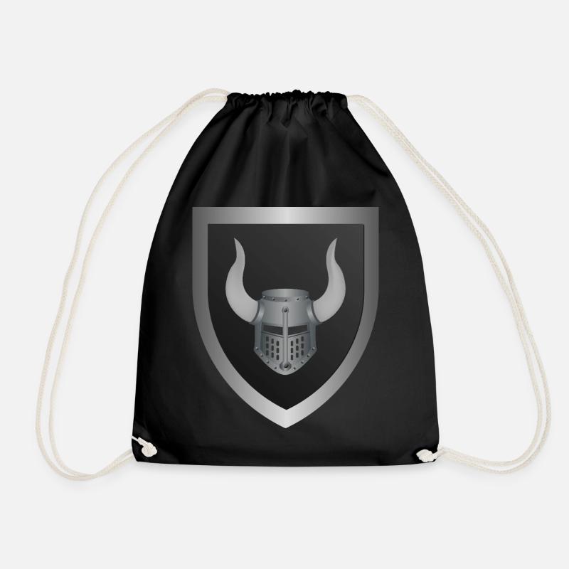 Barbarian Workout Fantasy - Drawstring Bag - black