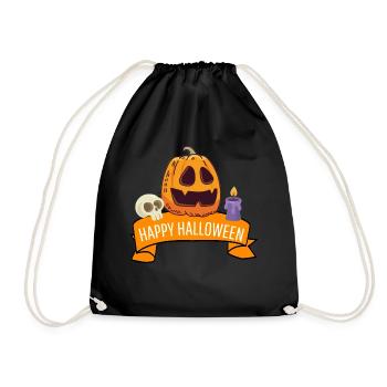 Joyeux halloween - Sac de sport léger - noir - Devant