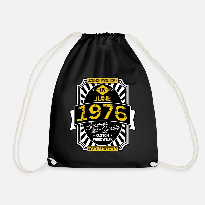 JUNI 1976 - Turnbeutel - Schwarz