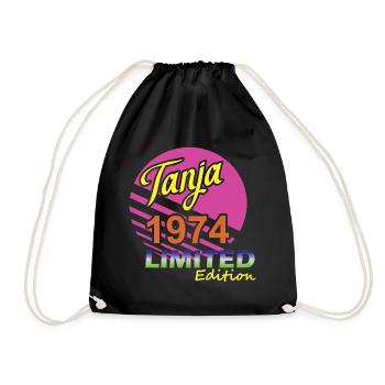 Edition Limitée Tanja 1974 - Sac de sport léger - noir - Devant