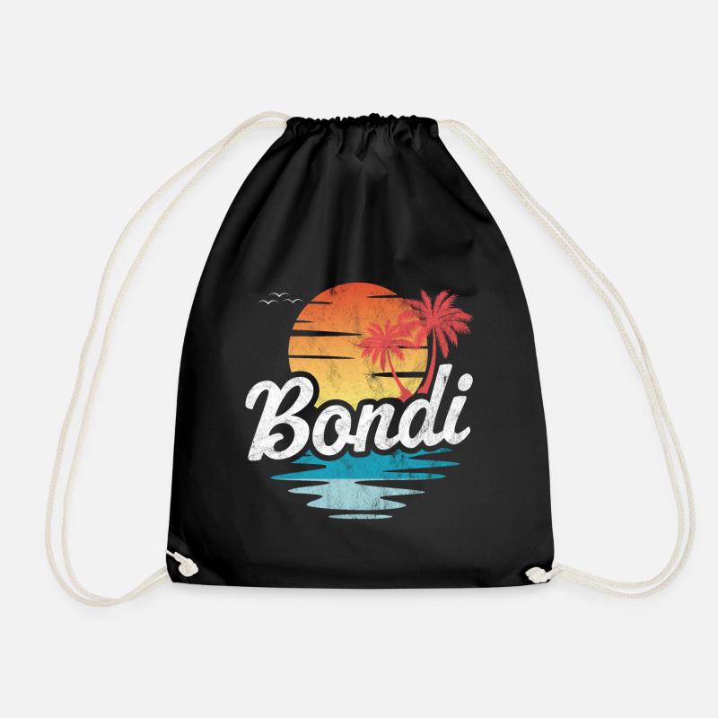 Bondi | - Turnbeutel - Schwarz
