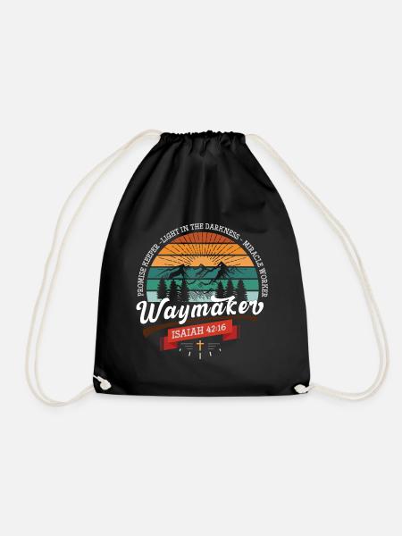 Waymaker Promise Keeper - Turnbeutel - Schwarz