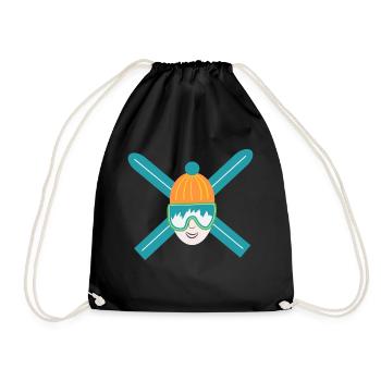 Ski Crazy - Sans nom - Sac de sport léger - noir - Devant