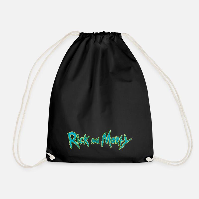 Rick Et Morty Logo Original De La Série - Sac de sport léger - noir