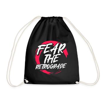 Fear The Retrograde Planetary Motion Mercury - Drawstring Bag - black - Front