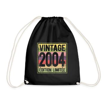 VINTAGE 2004 EDITION LIMITEE - Sac de sport léger - noir - Devant