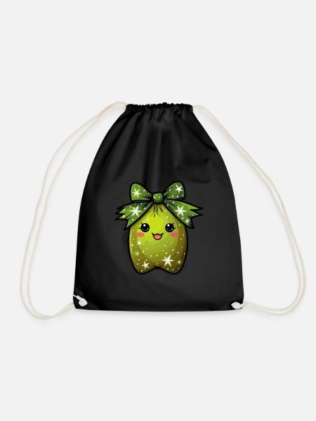 Rêves de kiwis enchanteurs - Sac de sport léger - noir