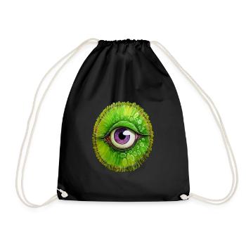 Joie vibrante des kiwis - Sac de sport léger - noir - Devant