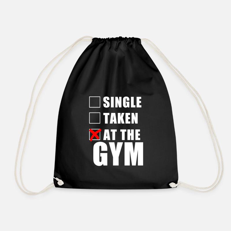 At The Gym - Turnbeutel - Schwarz