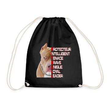 PITBULL - Sac de sport léger - noir - Devant