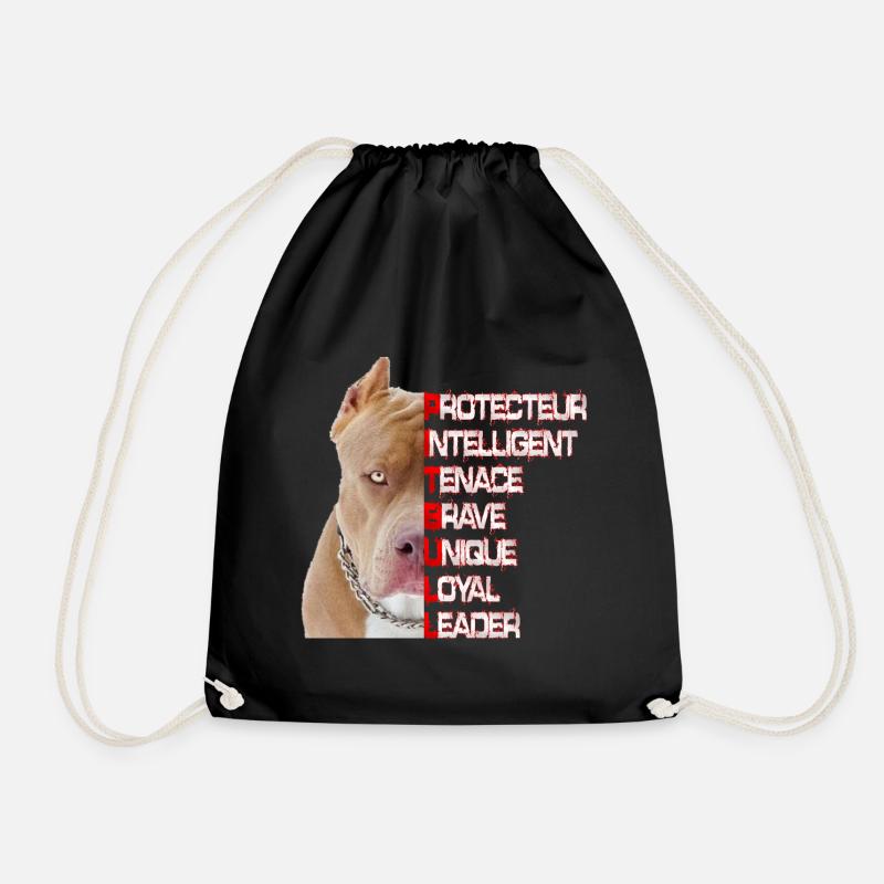 PITBULL - Sac de sport léger - noir