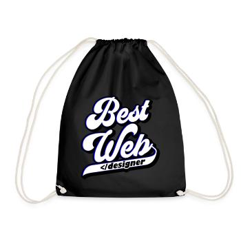 Meilleur | Web Designer Les couleurs peuvent être modifiées - Sac de sport léger - noir - Devant