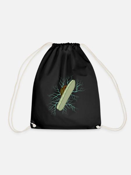 SLIPPER - Drawstring Bag - black