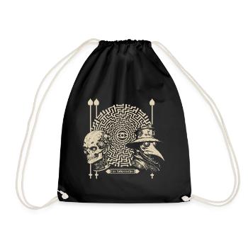 à labyrintho - Sac de sport léger - noir - Devant