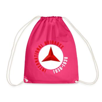 Internationale Brigaden - Turnbeutel - Fuchsia - Vorne