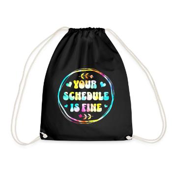 Conseil Scolaire Tie Dye Conseiller Scolaire - Sac de sport léger - noir - Devant