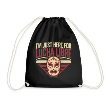 Pour les vrais fans de lutte - Sac de sport léger - noir - Devant
