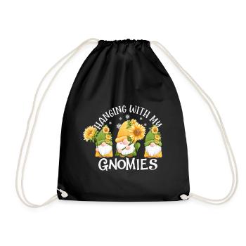 Accrochage avec mes gnomies - Sac de sport léger - noir - Devant
