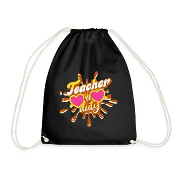 Enseignant En Congé Vacances Été - Sac de sport léger - noir - Devant