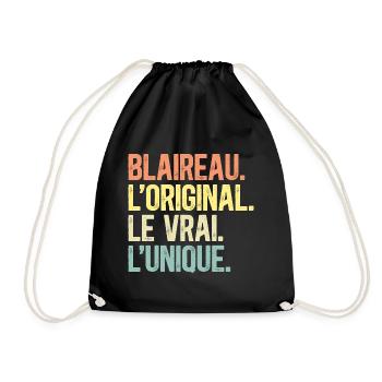 Blaireau L'Original Le Vrai L'Unique Homme - Sac de sport léger - noir - Devant