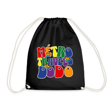 Arc-En-Ciel LGBT Métro Travelo Dodo - Sac de sport léger - noir - Devant