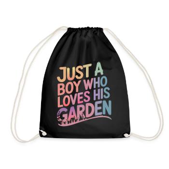 Jardinier Plantes de jardin Jardinage - Sac de sport léger - noir - Devant