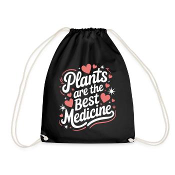 Végétarien Végétalien Végétarien Végétarien - Sac de sport léger - noir - Devant