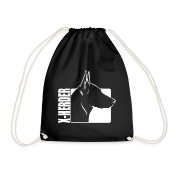 X Profil de berger Chiens Chien Chien Sports Wilsigns - Sac de sport léger - noir - Devant