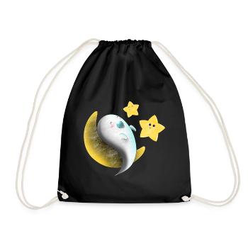 Bébé fantôme - Sac de sport léger - noir - Devant