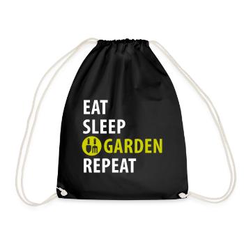 Gardener, hobby gardener, farmer - Drawstring Bag - black - Front