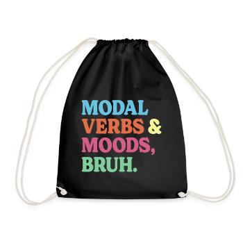 Humour Enseignant Professeur De Lettres Anglais - Sac de sport léger - noir - Devant