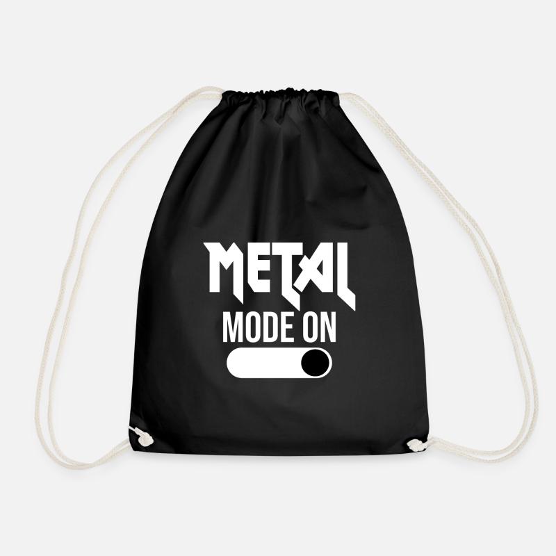 Metal Mode Heavy Metal - Drawstring Bag - black