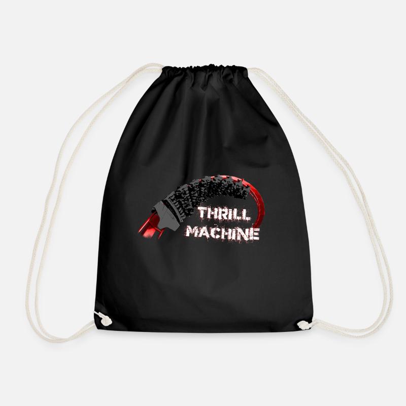 THRILL MACHINE - Turnbeutel - Schwarz